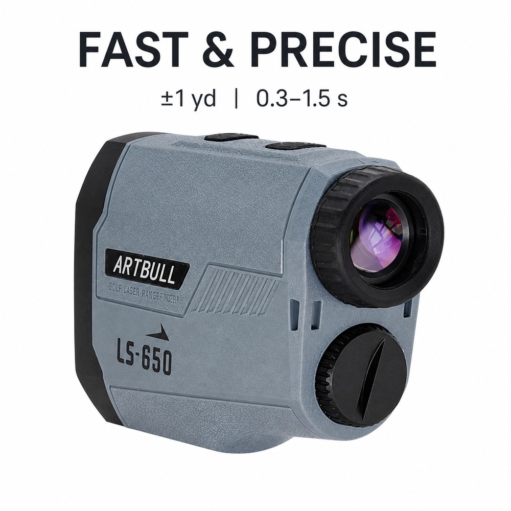 Rangefinder Laser Golf - Golf-Entfernungsmesser 650m 6X20 Laser-Distanzmesser mit Neigungsmodus,