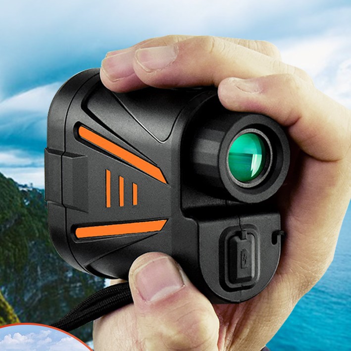 Rangefinder Laser Golf - Hochpräziser Golf-Laserentfernungsmesser Wiederaufladbar Tragbares Outdoor-Golfzubehör