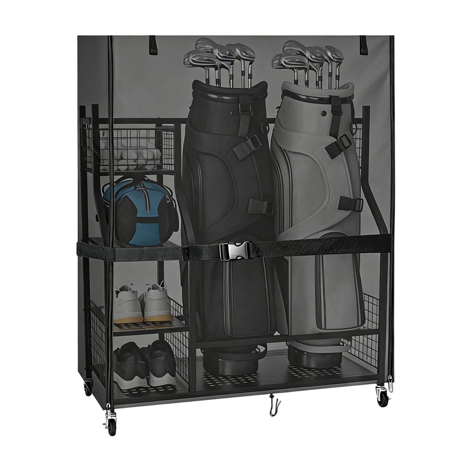 Golf Equipment Garage Storage - Staubschutzhülle für Golf-Aufbewahrungsregal, Oxford Garage Organizer