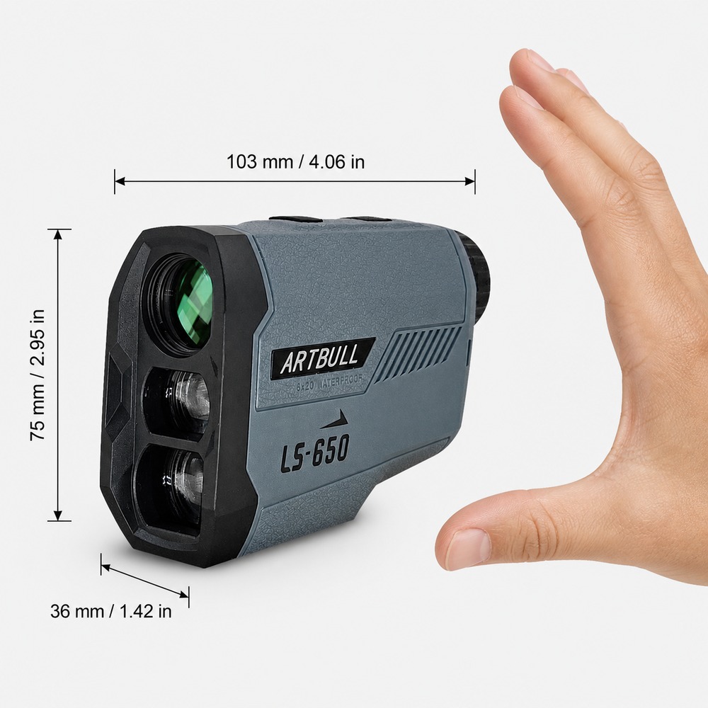 Golf-Entfernungsmesser 650m 6X – Rangefinder Laser Golf Bewertung und Preis