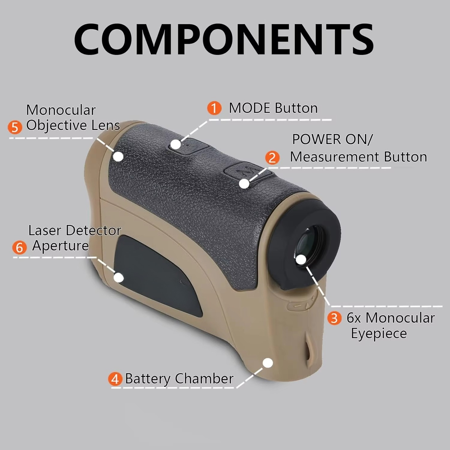 2000-m-Laser-Entfernungsmesser – Rangefinder Laser Golf Bewertung und Preis