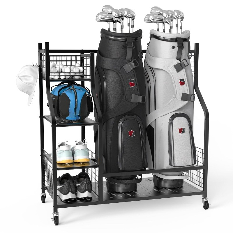 Golftaschen-Aufbewahrungsregal – Golf Equipment Garage Storage Bewertung und Preis