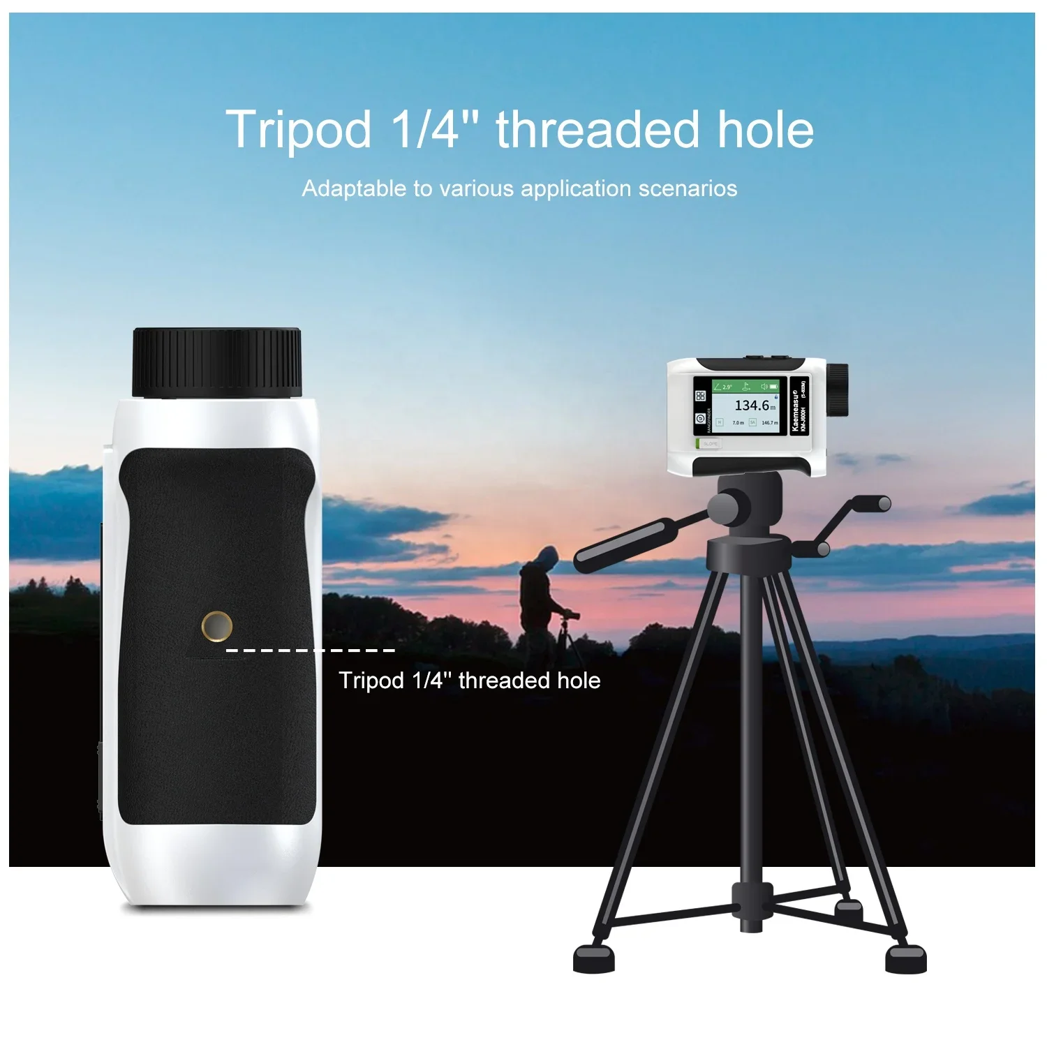 Verbesserter LCD-Bildschirm Go – Rangefinder Laser Golf Bewertung und Preis