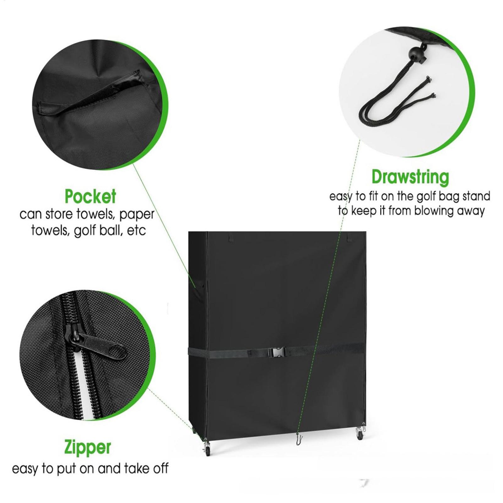 Golfbag-Standabdeckungen aus O – Golf Equipment Garage Storage Bewertung und Preis
