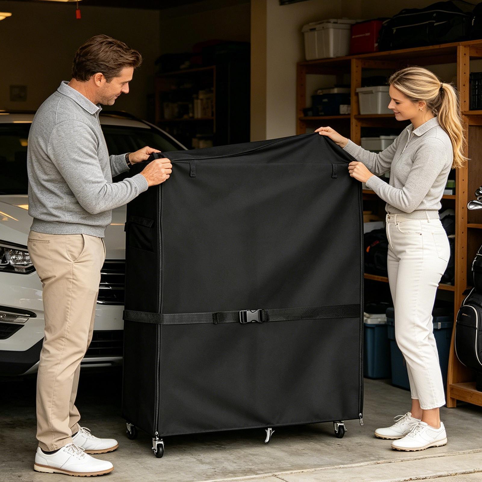 Golfbag-Ständerabdeckungen aus – Golf Equipment Garage Storage Bewertung und Preis